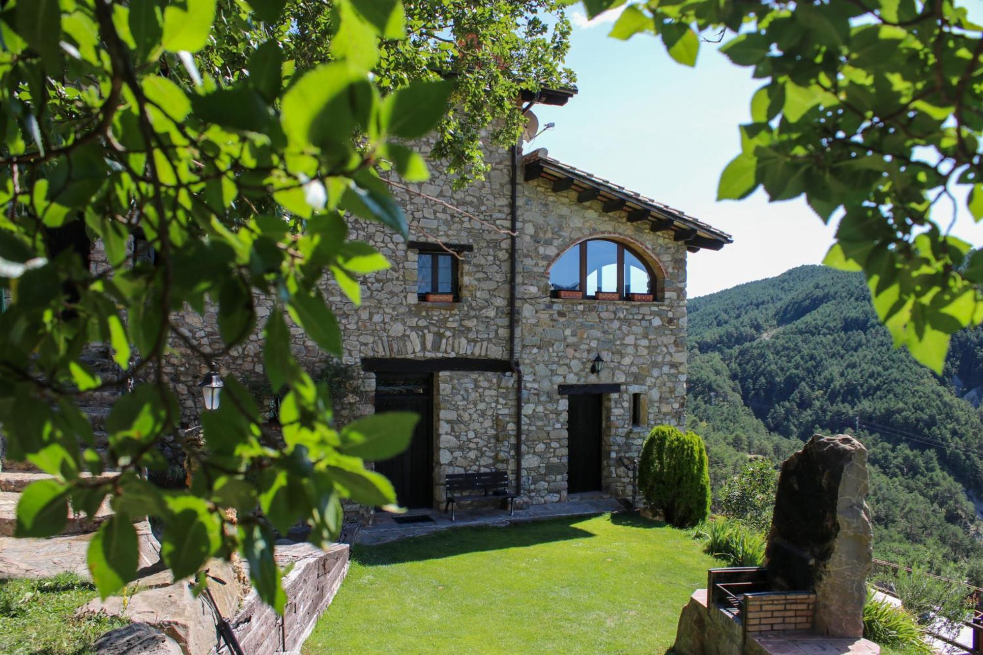 Mas Merolla Casa Para Descanso Familiar Gombrèn Kültér fotó